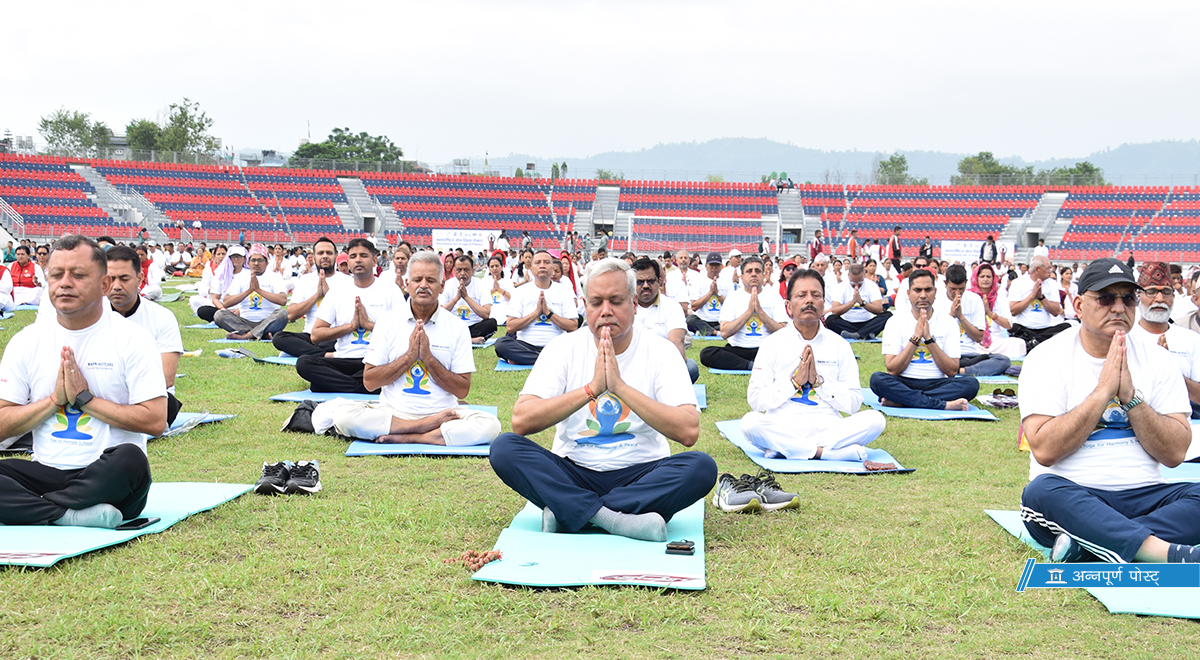 ९ औं अन्तर्राष्ट्रिय योग दिवस